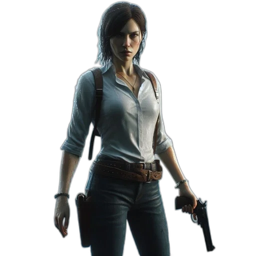 jacket, weapon, staff, concept art transparent PNG cut-out