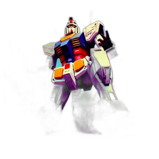 robot, weapon, staff, jacket transparent PNG cut-out