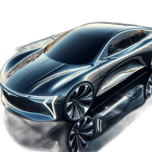 car, photorealistic, concept art, 3d render transparent PNG cut-out