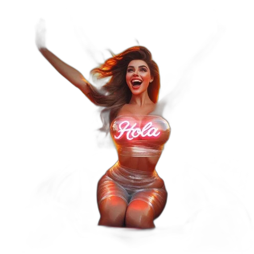 dress, concept art, 3d render, pixel art transparent PNG cut-out