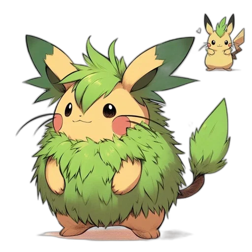 creature, animal, staff, hair transparent PNG cut-out