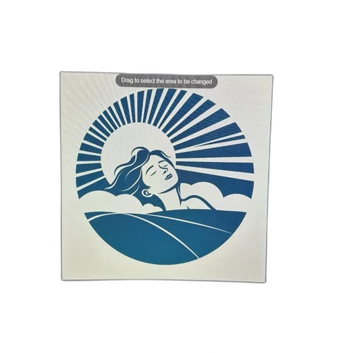 umbrella, vaporwave, underwater, blue transparent PNG cut-out