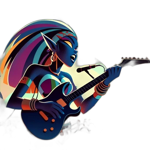 concept art, fantasy art, cartoon, pixel art transparent PNG cut-out