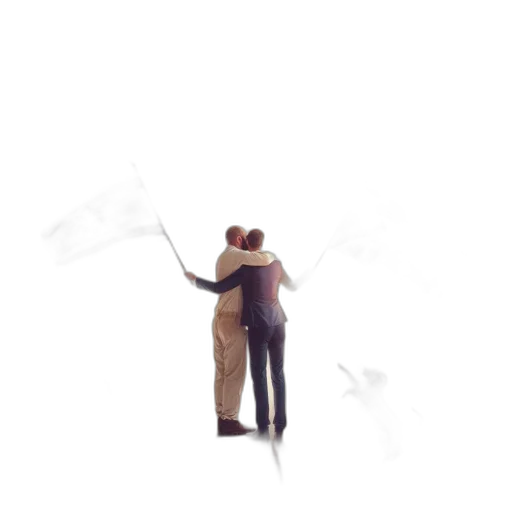 hat, staff, umbrella, animal transparent PNG cut-out