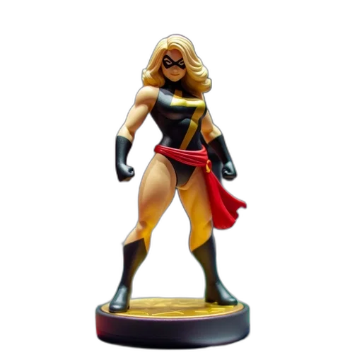 concept art, comic book art, 3d render, figurine transparent PNG cut-out