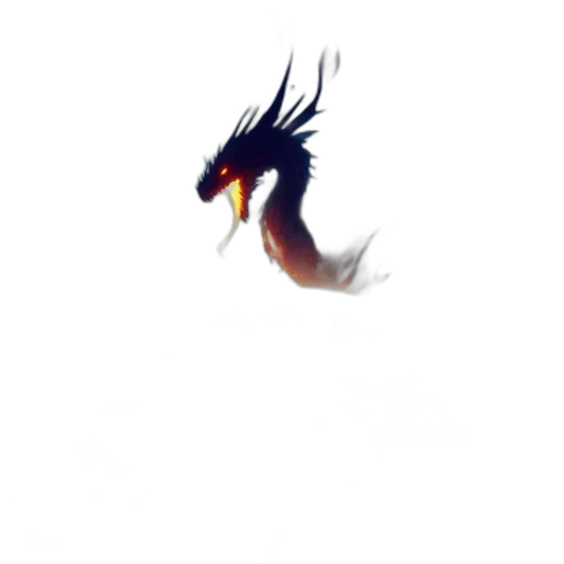dragon, creature, animal, weapon transparent PNG cut-out