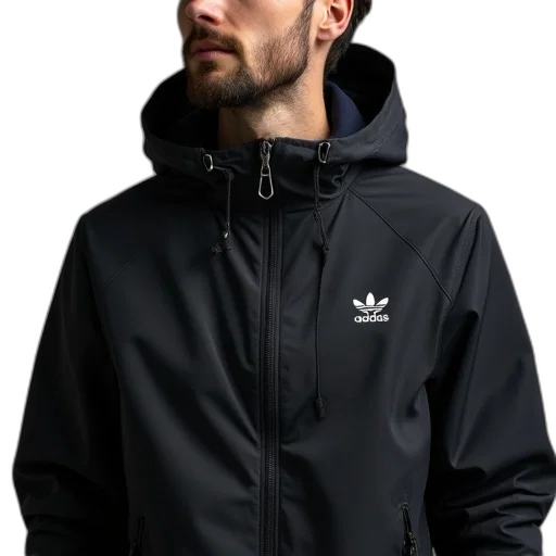 jacket, photorealistic, 3d render, cyberpunk transparent PNG cut-out