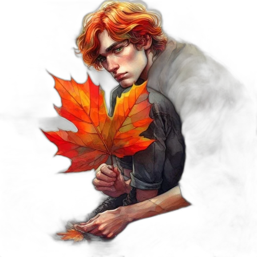 fantasy art, concept art, watercolor, pixel art transparent PNG cut-out