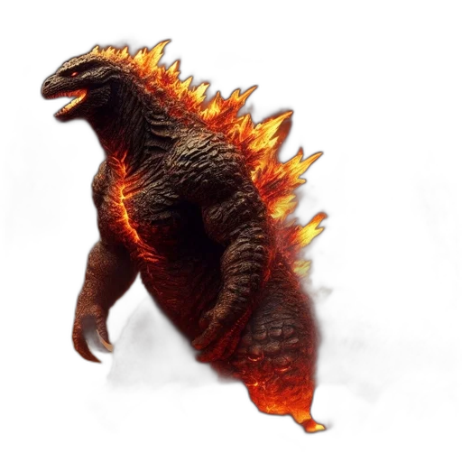 dragon, creature, animal, staff transparent PNG cut-out