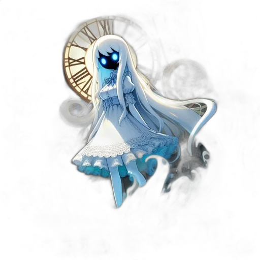 dress, jewelry, staff, mask transparent PNG cut-out