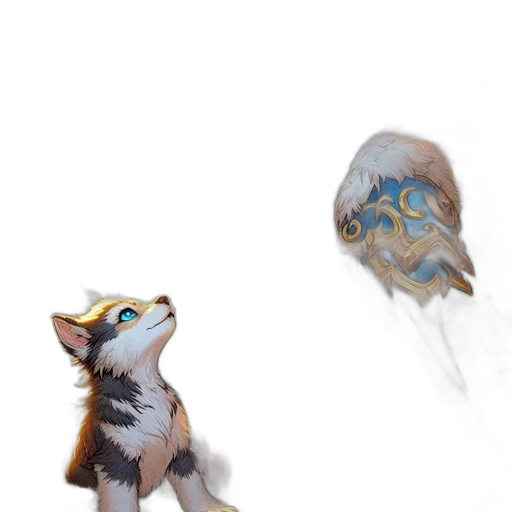 staff, mask, dragon, creature transparent PNG cut-out