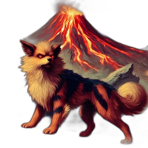 dragon, creature, animal, staff transparent PNG cut-out