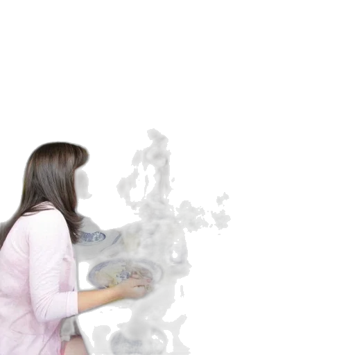 mask, dragon, dress, photorealistic transparent PNG cut-out
