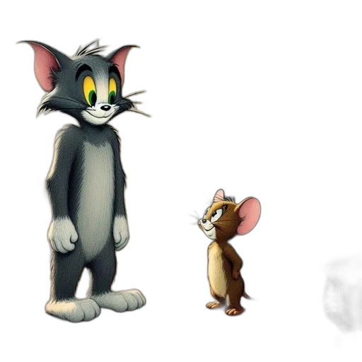 concept art, 3d render, cartoon, pixel art transparent PNG cut-out