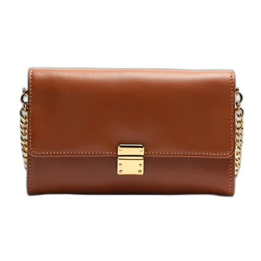 brown, leather, wallet, gold transparent PNG cut-out