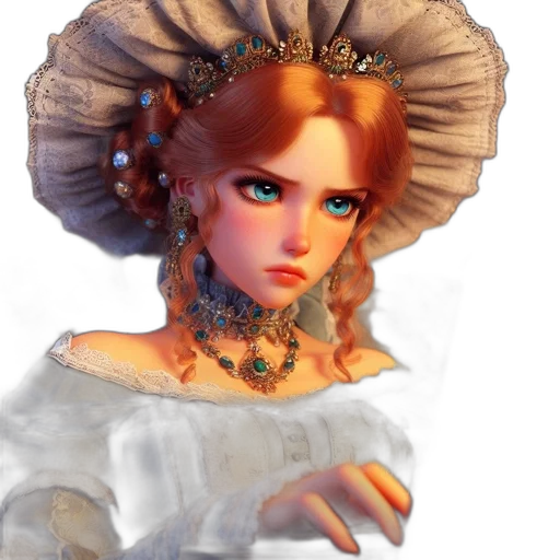crown, jewelry, face, dress transparent PNG cut-out
