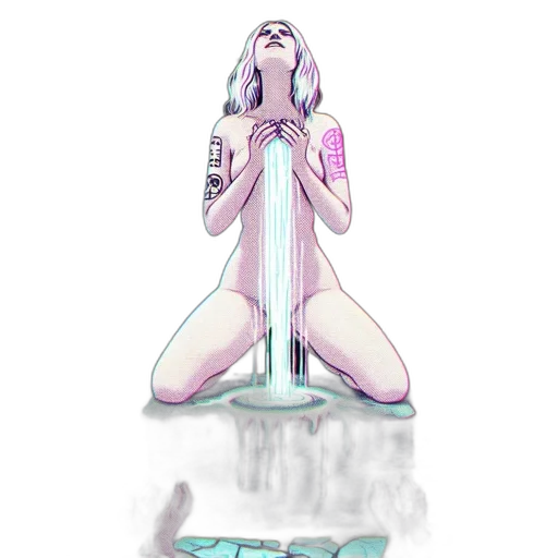 robot, sword, dress, bottle transparent PNG cut-out