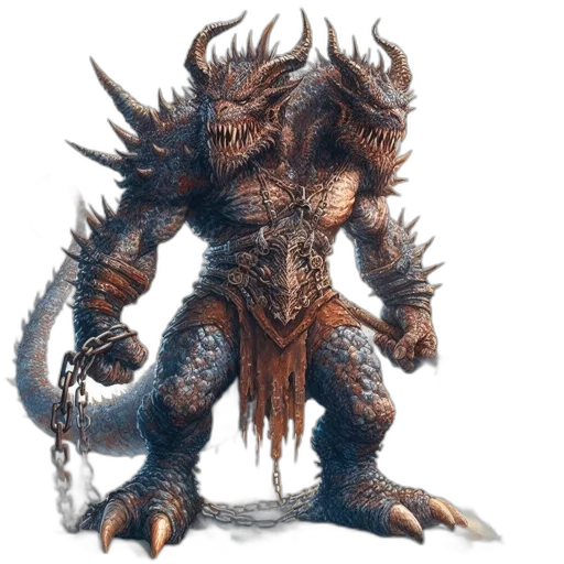 creature, dragon, animal, staff transparent PNG cut-out