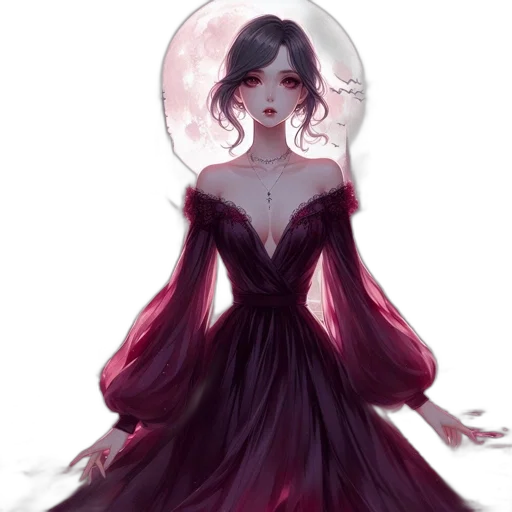 dress, mask, creature, crown transparent PNG cut-out