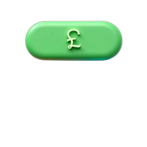 jewelry, staff, 3d render, green transparent PNG cut-out
