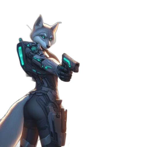 weapon, robot, staff, animal transparent PNG cut-out