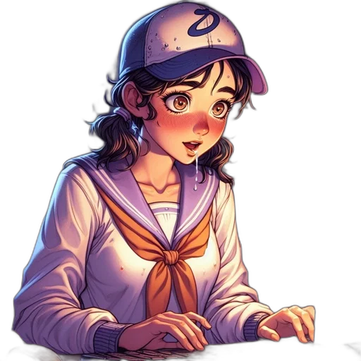 staff, hat, face, crown transparent PNG cut-out