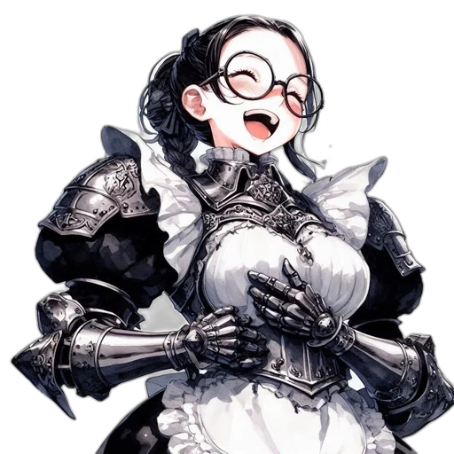 weapon, robot, sword, dress transparent PNG cut-out