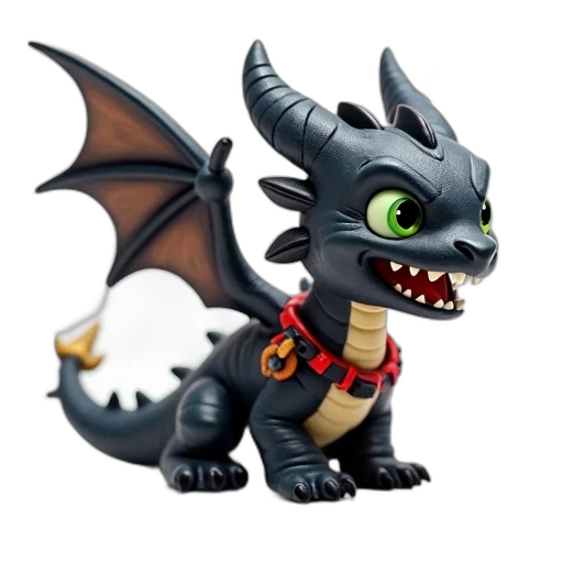 dragon, creature, animal, staff transparent PNG cut-out