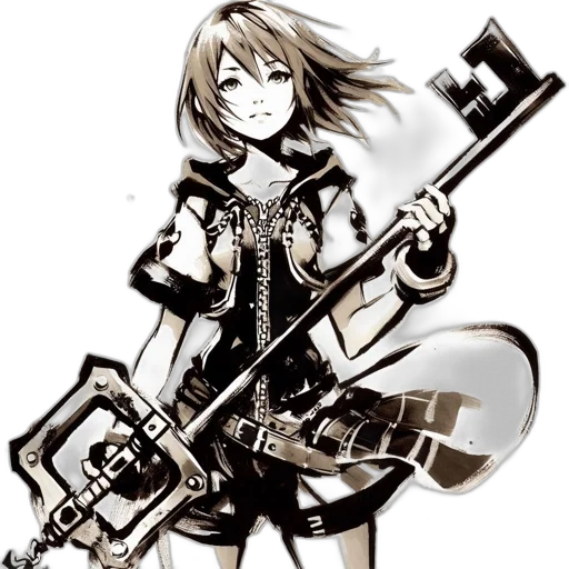 weapon, sword, staff, robot transparent PNG cut-out