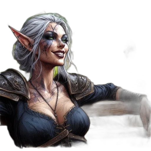 fantasy art, concept art, photorealistic, pixel art transparent PNG cut-out