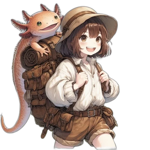 hat, dragon, animal, creature transparent PNG cut-out