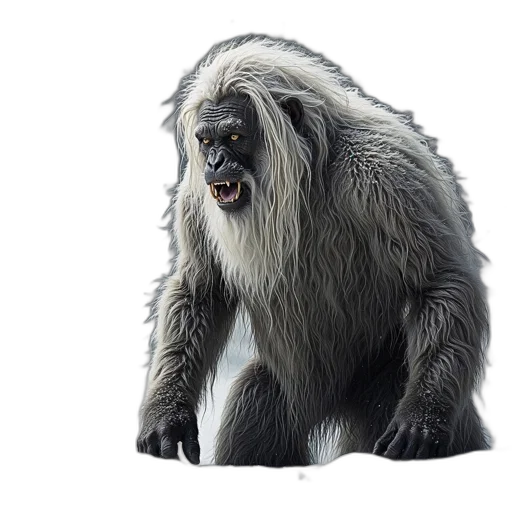 creature, animal, concept art, 3d render transparent PNG cut-out