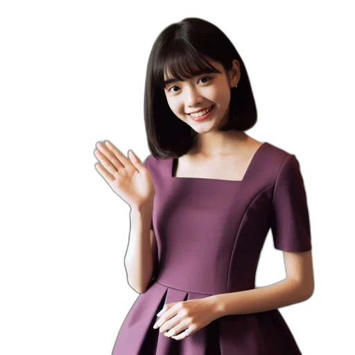 dress, photorealistic, cartoon, anime transparent PNG cut-out