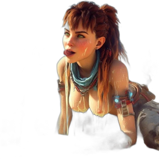face, jewelry, weapon, robot transparent PNG cut-out