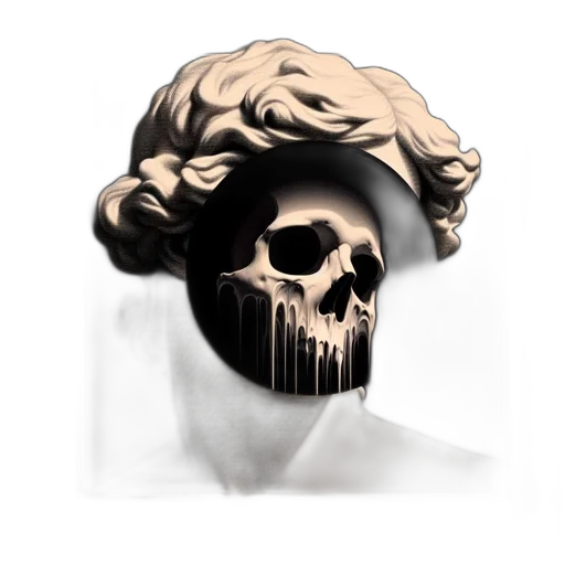 face, mask, crown, hair transparent PNG cut-out