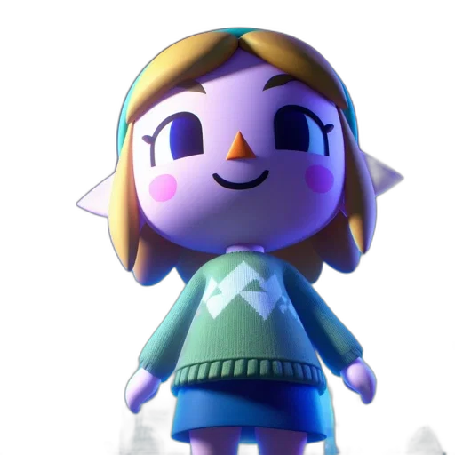 staff, dress, face, creature transparent PNG cut-out