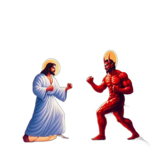 pixel art, concept art, comic book art, 3d render transparent PNG cut-out