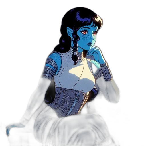 mask, dress, concept art, fantasy art transparent PNG cut-out
