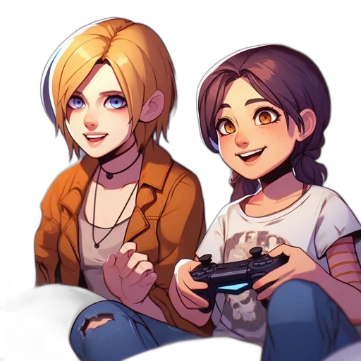 pixel art, concept art, anime, cartoon transparent PNG cut-out