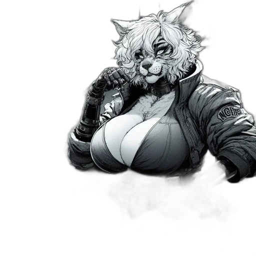 jacket, mask, animal, creature transparent PNG cut-out