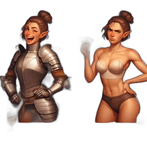 concept art, pixel art, fantasy art, comic book art transparent PNG cut-out