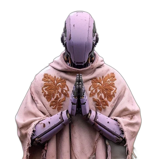 jacket, robot, mask, face transparent PNG cut-out