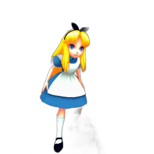 dress, staff, robot, weapon transparent PNG cut-out