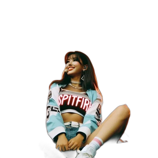 jacket, creature, pixel art, vaporwave transparent PNG cut-out