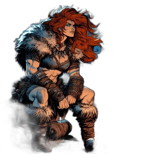 concept art, fantasy art, comic book art, pixel art transparent PNG cut-out