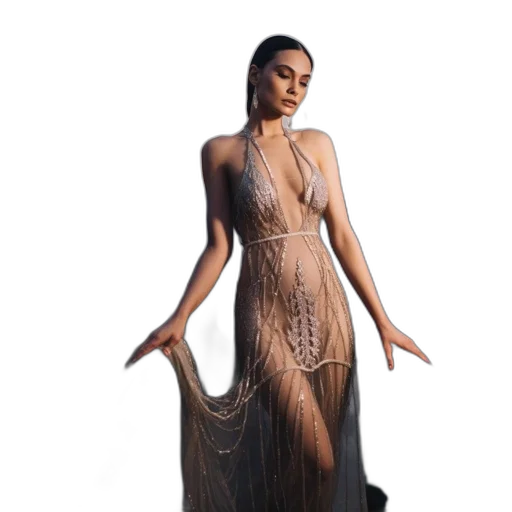 dress, creature, jewelry, dragon transparent PNG cut-out