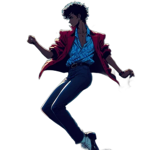 jacket, shoes, concept art, photorealistic transparent PNG cut-out