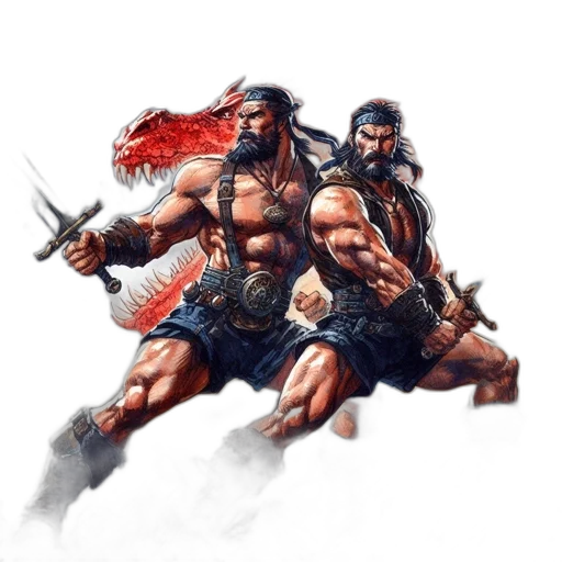 fantasy art, concept art, pixel art, comic book art transparent PNG cut-out