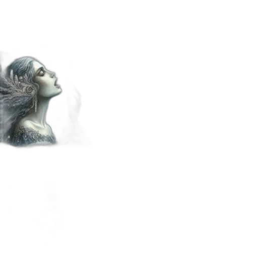 hair, mask, jewelry, creature transparent PNG cut-out