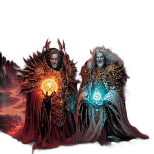 concept art, fantasy art, comic book art, fire transparent PNG cut-out
